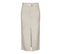 ONLY Onlrima-Gonna Lunga in Finta Pelle, Colore: Otw, Pumice Stone, S Donna
