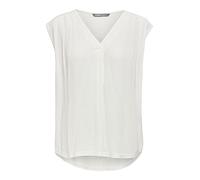 ONLY Onlroberta S/S V-Neck Top Wvn Camicia da Donna, Bianco (Cloud Dancer Cloud Dancer), 36