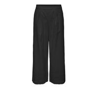 ONLY Onlroxanne HW Long Culotte Pant Wvn, Nero, S