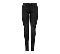 Only ONLROYAL Life Reg SK DNM BJ13963 Noos Jeans, Black Denim, XS / 32 da Donna