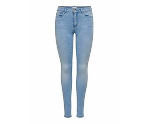ONLY Onlroyal Life Reg SK Jeans BB Bj13333, Mix Blu Chiaro, 30 L Donna