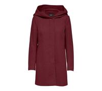 ONLY Onlsedona Light Coat Otw Noos con Cappuccio, Cabernet, x_s Donna