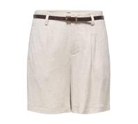 ONLY Pantaloni 'ONLY ONLSIESTA HW BELT LIN BL SHORT PNT NOOS SHORT' beige Donna ONLY 36
