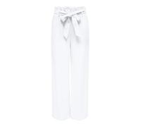 ONLY Onlsiesta HW Pb Belt Linen Bl Pant Pnt Pantaloni in Tessuto, Bianco, (M) W x 32L