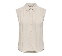 ONLY ONLSIESTA S/L LINEN BL SHIRT 15367416.MOON