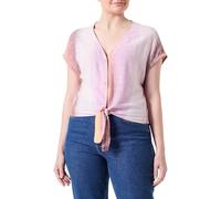 ONLY Onlsiesta S/S Knot Linen Bl Pnt Maglietta da Donna, Pirouette/Strisce: Multicolore, M