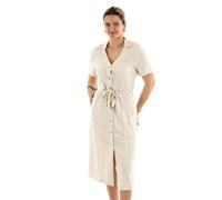 ONLY Onlsiesta SS Linen Bl Shirt Dress Pnt, Raggio di Luna, S Donna