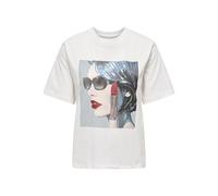 ONLY Onlsiff S/S Top Box Jrs, Ballerino di Nuvola, M Donna