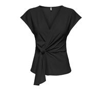 Only Onlsilja S/L Twist Top Jrs, Nero, M Donne, Nero, M