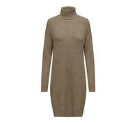 ONLY Onlsilly LS Rollneck Dress BF Knt Vestito Lavorato a Maglia, Lontra, XS Donna