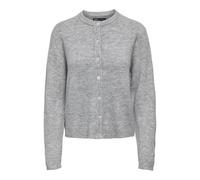 Only Onlsimoni Cardigan da Donna L/S O-Neck Knt Nooos dalla vestibilità Comoda per Lo Stile Perfetto in Qualsiasi Periodo dell'anno, Grigio Medio Melange, S