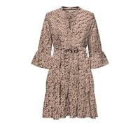 ONLY Onlsina Life 3/4 Short Dress Noos Wvn Abito Elegante con Maniche A Volume E Chiusura con Bottoni, Spiced Apple, 3XL Donna