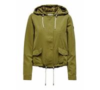 ONLY Onlskylar-Giacca a Vento con Cappuccio, Olive Drab, XS Donna