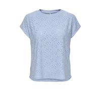 ONLY Onlsmilla S/S Top Jrs Noos, Soft Chambray, S Donna