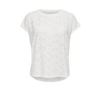 Only ONLSMILLA S/S Top Jrs Noos T-Shirt, Bianco (Cloud Dancer), XS Donna