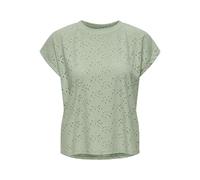 ONLY Onlsmilla S/S Top Jrs Noos T-Shirt, Verde Ghiaccio, M Donna