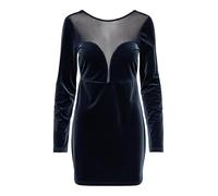 ONLY Onlsmooth L/S Short Dress Jrs Vestito, Blazer Blu Marine, XS Donna