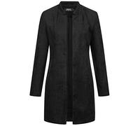 ONLY Onlsoho Faux Suede Coatigan CC Otw Giacca, Nero, S Donna