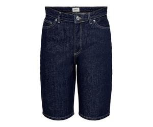 ONLY Onlsonny HW Wide DNM Shorts Noos, Blu Jeans Scuro, S