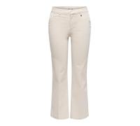 ONLY Onlstella MW Kick Flared Pant CC Pnt, Pumice Stone, (S) W x 32L Donna