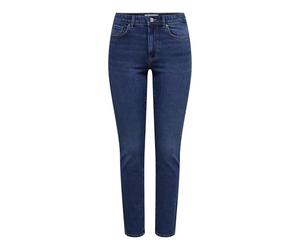 ONLY Onlsui Mid Slim DNM Pimbox Jeans, Denim Blu Scuro, (M) W x 34L Donna