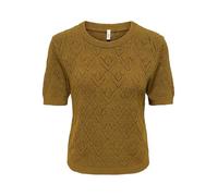 Only Onlsunny S/S Structure Pullover Knt Onlsunny S/S Structure Pullover Knt (Confezione da 1), Breen, XS