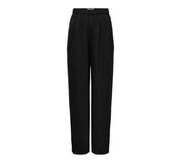 ONLY Onlsvea Life HW Pull-Up Pant Pnt, Nero, (L) W x 32L Donna