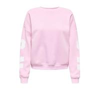 ONLY Onlsweat L/S Back/Sleeve Print Swt Noos, Winsome Orchid, L