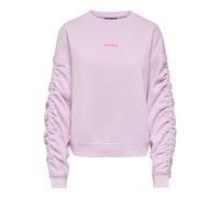 Only Onlsweat L/S Ruched Crew Swt