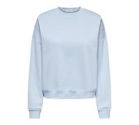 ONLY Onlsweat Life L/S Crew Oversize Swt Noos Maglia di Tuta, Blu di Cachemire, S Donna