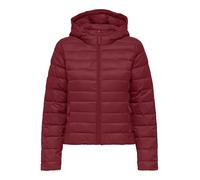 ONLY Onltahia LW Quilted Hood Jkt CC Otw, Cabernet, x_s Donna