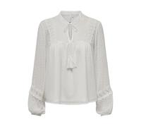 ONLY Onltessa Eliza LS Top Wvn, Ballerino di Nuvola, L Donna