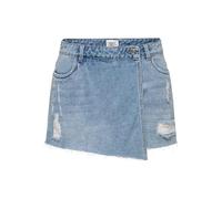 ONLY ONLTEXAS Reg DNM Skort BJ Noos Hosenrock, Blau, XL Donna