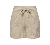 ONLY ONLTHYRA Noos Wvn Shorts, Oxford Tan, L, Oxford Tan., L