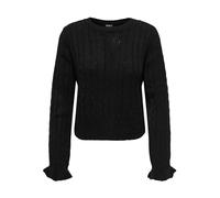 ONLY Onltia LS Cavo O-Collo BF Knt Maglione, Nero, S Donna