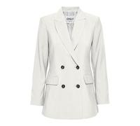 ONLY Onltila Life L/S Double Blazer TLR, Bianco (Cloud Dancer), 44 Donna