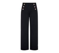 ONLY Onltilda Life 6-Button Pants Jrs Noos vestibilità Normale, Pantaloni a Molla per Feste, Nero, (M) W x 32L Donna