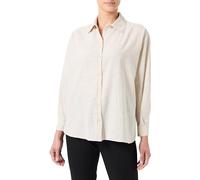 ONLY Onltizana Cotton L/S Shirt Wvn Camicia a Maniche Lunghe, Grigio, M Donna