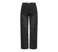 ONLY Onltobi MW EMB Pant Wvn, Nero, (L) W x 32L Donna