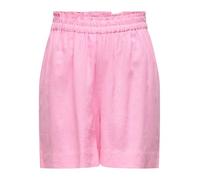 Only Onltokyo HW Linen Blend Shorts Pnt Noos, Prism Pink, S