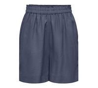 Only Onltokyo HW Linen Blend Shorts Pnt Noos, Vendimia Índigo, XS