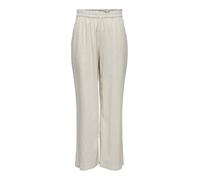 ONLY ONLTOKYO HW Linen Blend ST Pant Pnt Noos Pantaloni, Moonbeam, M/30 da Donna