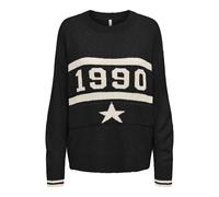 ONLY Onltrain LS Text O-Neck CC Knt Onltrain LS Text O-Neck CC Knt Donna (Pacco da 1)