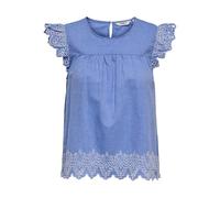 ONLY Onltulum EMB S/S Top Wvn Donna