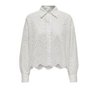 ONLY Camicia da donna 'Valais' bianco, Taglia L