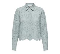 ONLY Onlvalais L/S Shirt Wvn Noos Manica Lunga Spalle Scollate, Abyss, L Donna