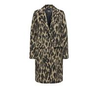 ONLY Onlvalborg Animal Life Coat Otw Cappotto, Nero, S Donna