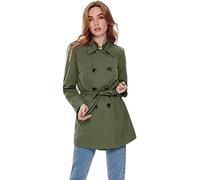 ONLY Cappotto di mezza stagione 'Valerie' cachi, Taglia XS