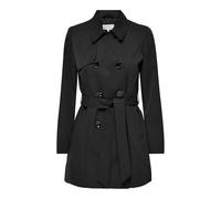 ONLY Onlvalerie Trenchcoat CC Otw Impermeabile, Nero, M Donna