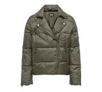 ONLY ONLVANILLA Puffer Biker Jacket OTW Giacca trapuntata da donna, marrone, M, marrone, M